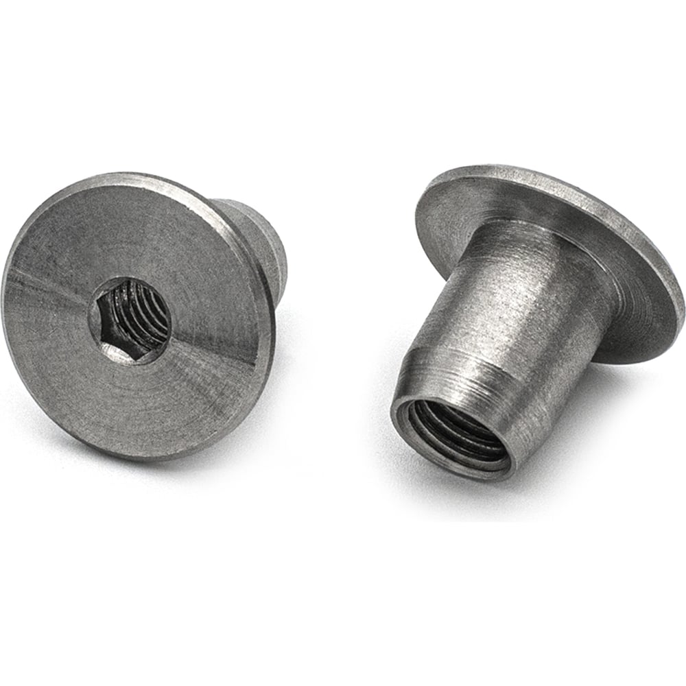 Изображение товара Гайка KREPFIELD нержавеющая, М10x18 мебельная стяжная art 9262, А1, 20 шт. в упак. 9262А1ГАЙКАМ10Х18-20