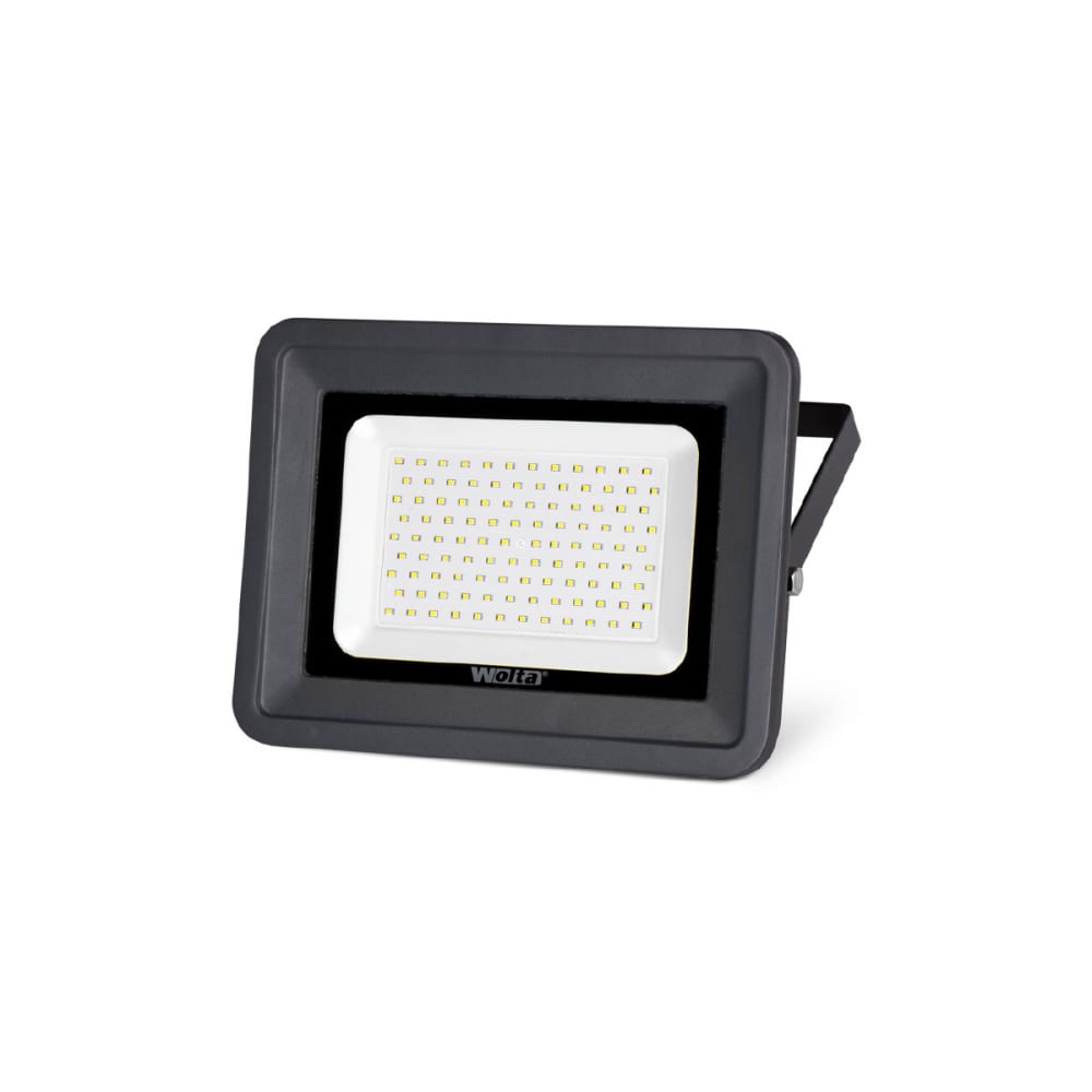 фото Светодиодный прожектор wolta 5500k, 100 w smd, ip 65,цвет серый, слим wfl-100w/06