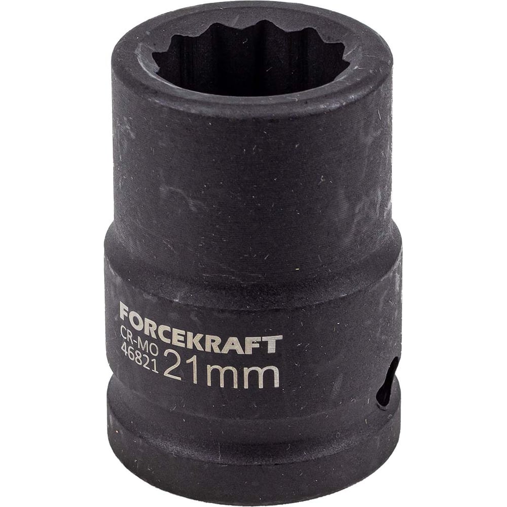 Изображение товара Головка ударная 12-гранная 21 мм 3/4"DR fk-46821 Forcekraft