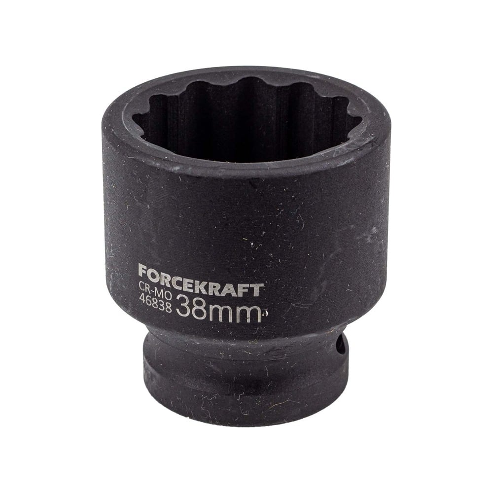 Изображение товара Головка ударная 12-гранная 38 мм 3/4 DR fk-46838 Forcekraft