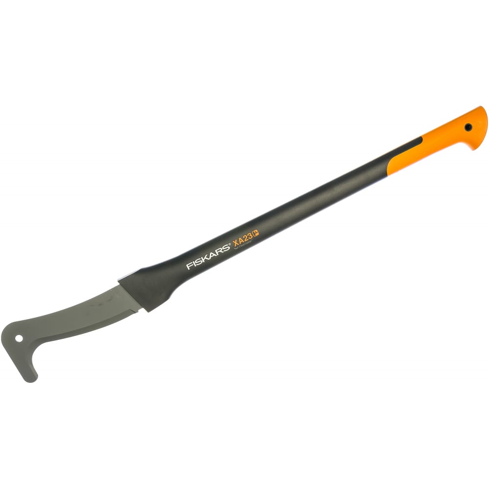 Большой секач для сучьев Fiskars нож кухонный fiskars functional form 1057540 стальной филейный лезв 216мм прямая заточка черный оранжевый