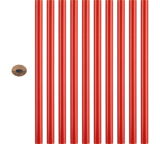 Изображение товара Набор карандашей плотника PARK овальные, 10 шт 105107