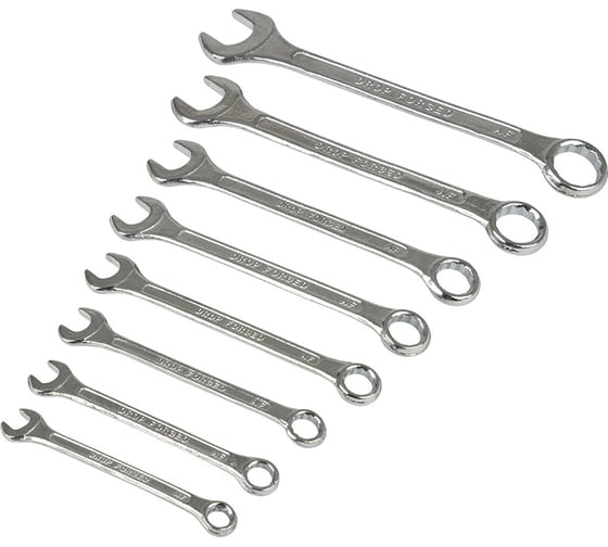 Изображение товара Набор комбинированных ключей PARK 8шт 105079