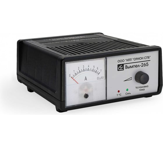 Изображение товара Зарядное устройство Вымпел -265 автомат, 0-7А, 14.8 В, стрелочный амперметр 2049