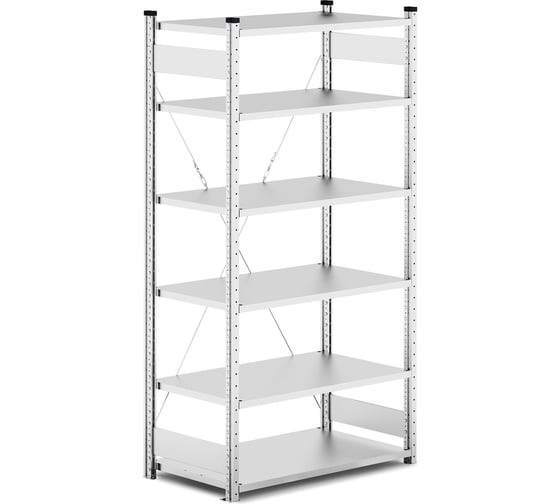 Изображение товара Стеллаж 6 полок, 1000х600х2500 KlestO МE256-610 1000503