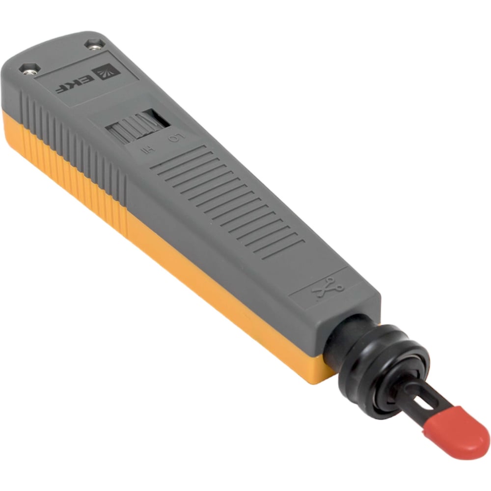 Инструмент для заделки витой пары EKF инструмент для зачистки кабеля и заделки витой пары cablexpert