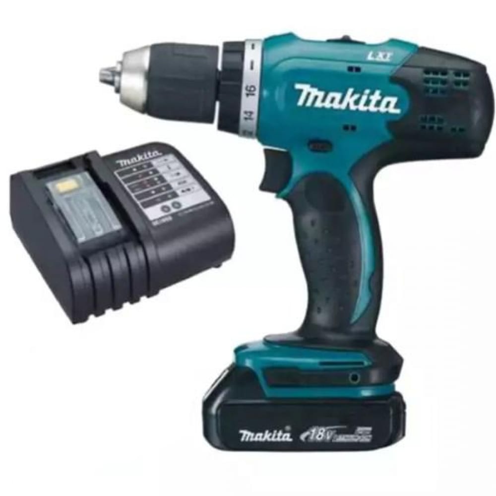 фото Аккумуляторная дрель-шуруповерт makita ddf453syx5