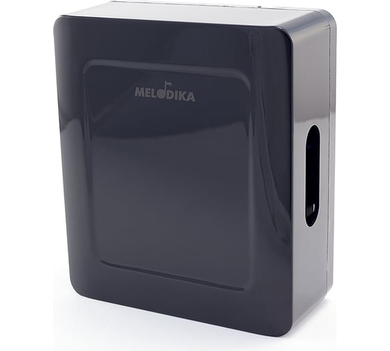 Изображение товара Сетевой звонок МЕЛОДИКА С507М черный электромеханический проводной, б/кнопки 4606400420057