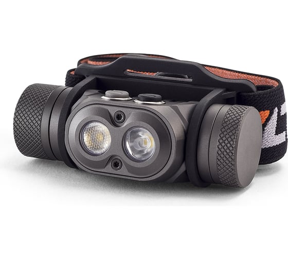 Изображение товара Фонарь ЯРКИЙ ЛУЧ YLP PANDA 3 налобный CREE XP-L HI+XP-G3 max.1100лм, IPX8, магнит, под акк. 18650 4606400105930