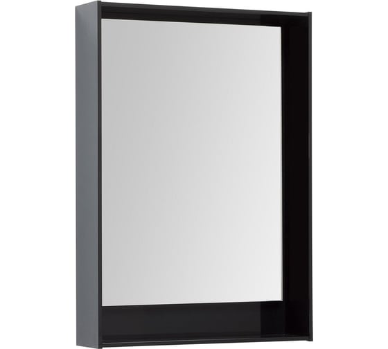 Изображение товара Зеркало Aquanet Милан 60 LED черный глянец 306383 00306383