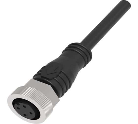 Изображение товара Соединитель кабельный ТЕКО CS S19L-3-5 Розетка, Прямой с кабелем, Пластик 4-PINIP67, кабель 5 м, 250 AC/DC NO/NC, 07-00036727