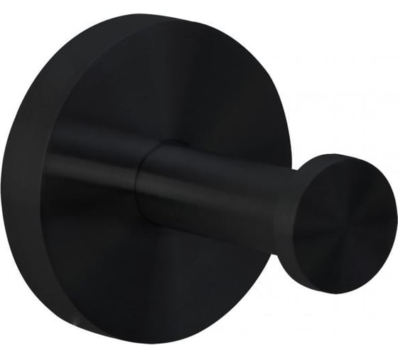 Изображение товара Одинарный крючок для ванной NOFER NIZA черный 16851.N
