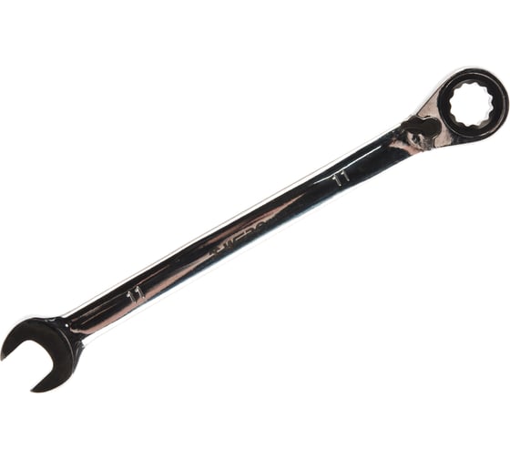 Изображение товара Реверсивный комбинированный ключ с трещоткой 11мм WEDO WD208-11