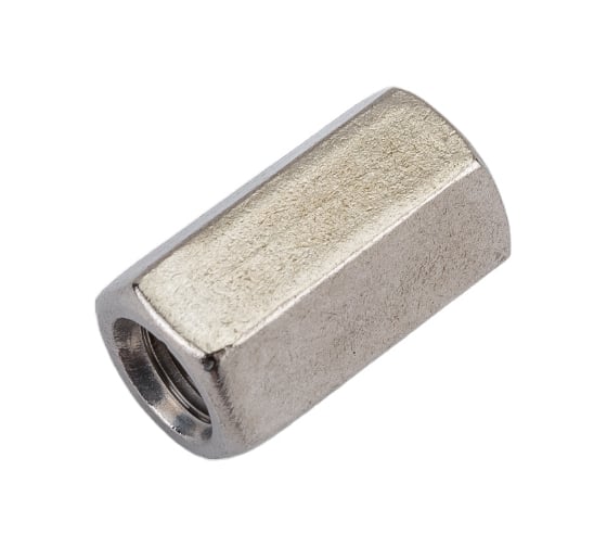 Изображение товара Соединительная/удлиняющая гайка Insparion din 6334, нержавеющая сталь А2, М6 (1 шт.) ЕВ-00000128