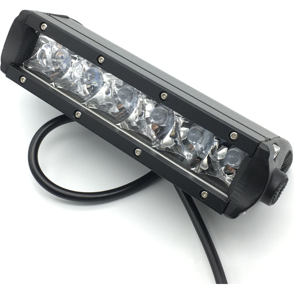 Изображение товара Светодиодная балка Вымпел 5D-30W-S дальний свет, узкая, 6 LED, 30W 5253 Изображение товара Светодиодная балка Вымпел 5D-30W-S дальний свет, узкая, 6 LED, 30W 5253