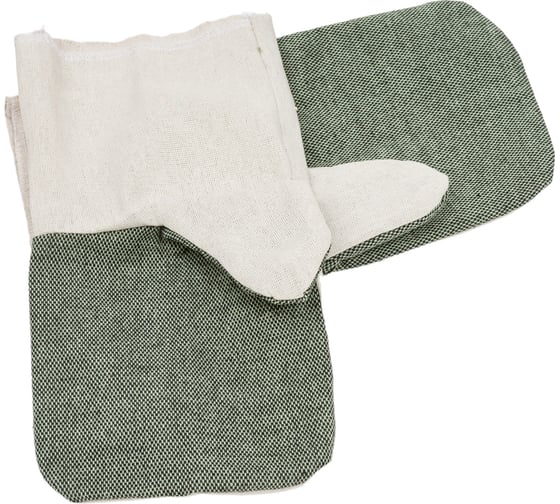 Изображение товара Рукавицы Insparion х/б апретированная, пл.230г/кв.м, с брез.нал. пл.400г/кв.м, п/н х/б аппрет. пл.210г/кв.м ЕВ-00000137