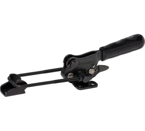 Изображение товара Натяжная защелка KUKAMET чёрная с фиксатором усилие 100 кг B311-1-L