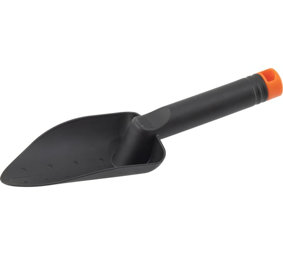 Изображение товара Пластиковый посадочный совок КЭС 80х150х285 мм, чёрный 21020027