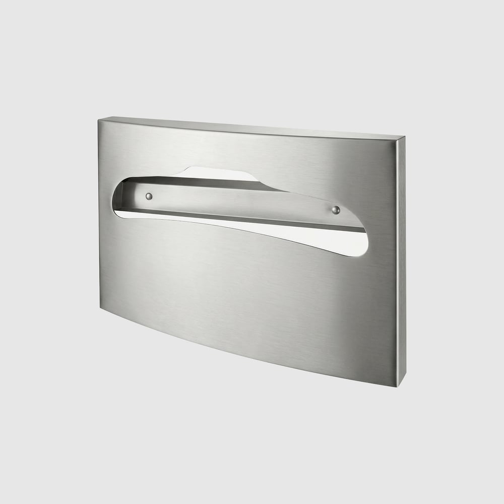 Изображение товара Диспенсер для туалетных накладок NOFER из нержавеющей стали матовый 04026.2.S