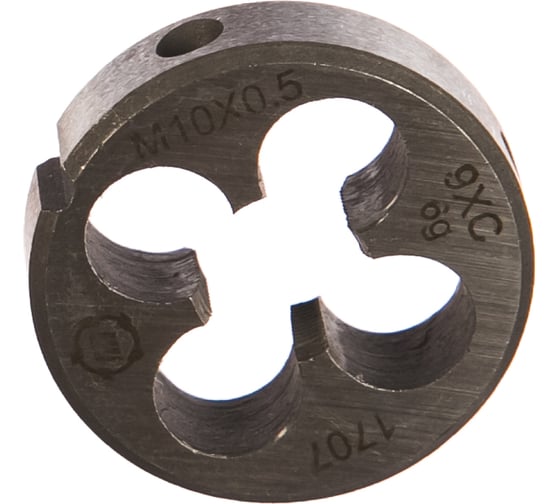 Изображение товара Плашка ООО "ТМТ ГРУПП" М10х0.5 9ХС 57884