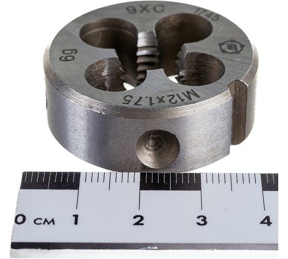 Изображение товара Плашка ООО "ТМТ ГРУПП" М12х1.75 9ХС 57895