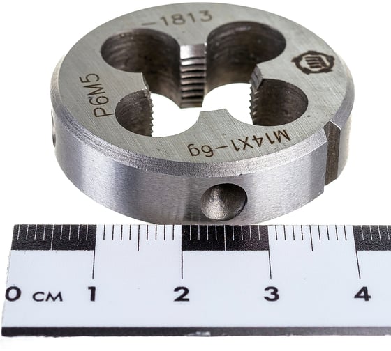 Изображение товара Плашка ООО "ТМТ ГРУПП" М14х1 Р6М5 6g 146919