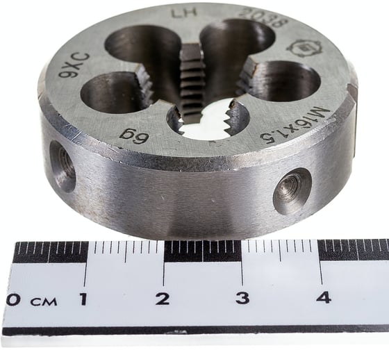 Изображение товара Плашка ООО "ТМТ ГРУПП" М16х1.5 9ХС лев. 143501