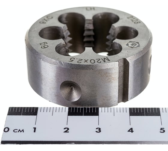 Изображение товара Плашка ООО "ТМТ ГРУПП" М20х2.5 9ХС лев. 102696