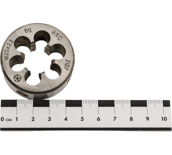 Изображение товара Плашка ООО "ТМТ ГРУПП" М20х2.5 9ХС 57918