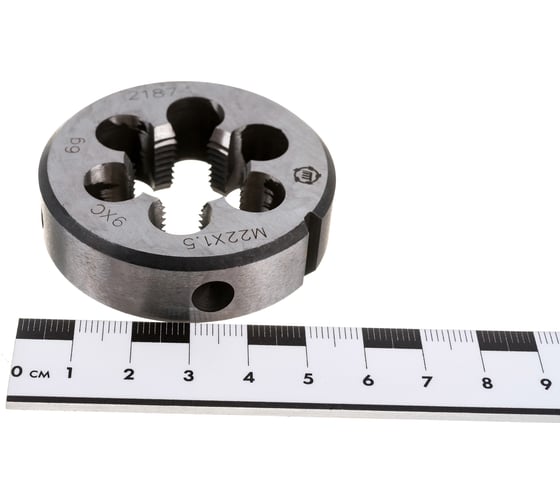 Изображение товара Плашка ООО "ТМТ ГРУПП" М22х1.5 9ХС 57922