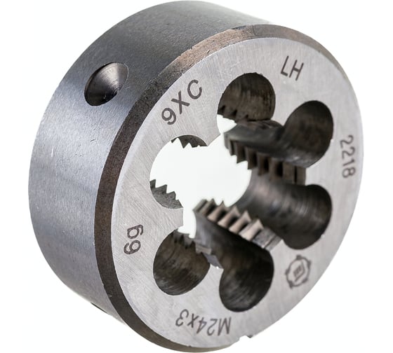 Изображение товара Плашка ООО "ТМТ ГРУПП" М24х3 9ХС лев. 102698