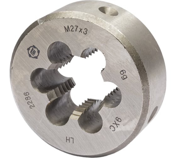 Изображение товара Плашка ООО "ТМТ ГРУПП" М27х3 9ХС лев. 116967