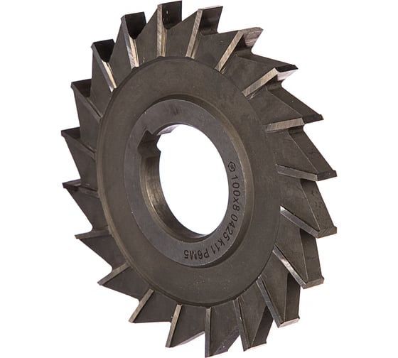 Изображение товара Фреза дисковая 3-х сторонняя ООО "ТМТ ГРУПП" 100х 8х32 Z=20 Р6М5 138684