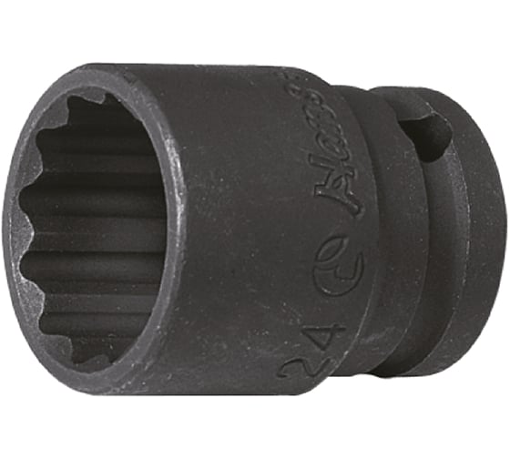 Изображение товара Головка ударная 12-гранная 27 мм, 1/2"DR HANS 84402M27