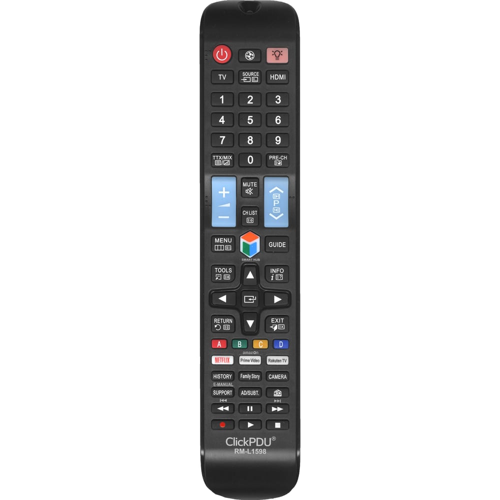 Изображение товара Универсальный пульт для телевизора clickpdu Samsung RM-L1598 HOD1033