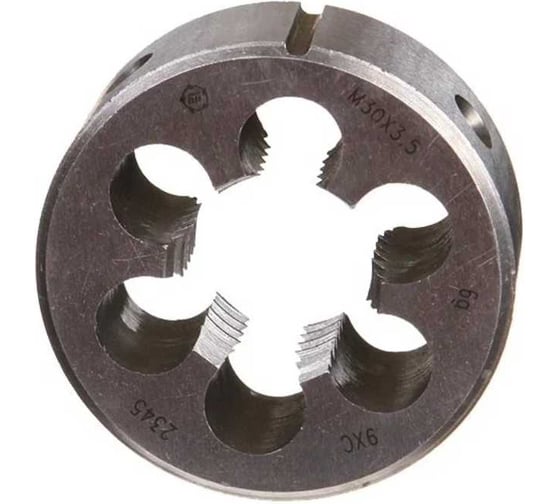 Изображение товара Плашка ООО "ТМТ ГРУПП" М30х3.5 9ХС 57940