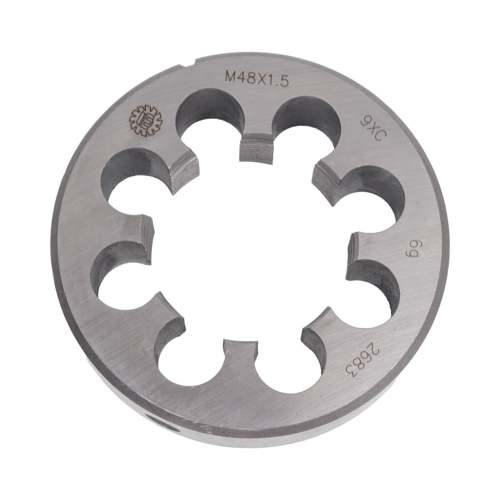 Изображение товара Плашка М48х1.5 9ХС для нарезания метрической резьбы ТМТ ГРУПП