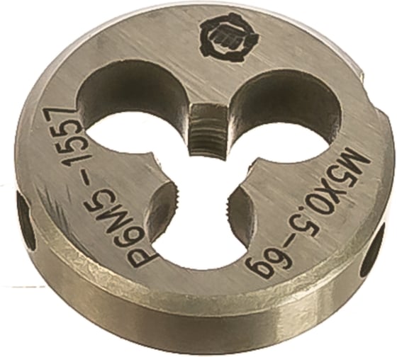 Изображение товара Плашка ООО "ТМТ ГРУПП" М5х0.5 Р6М5 6g 141217