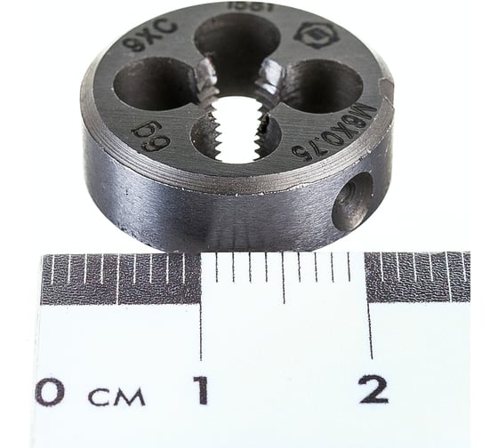 Изображение товара Плашка ООО "ТМТ ГРУПП" М6х0.75 9ХС 57874