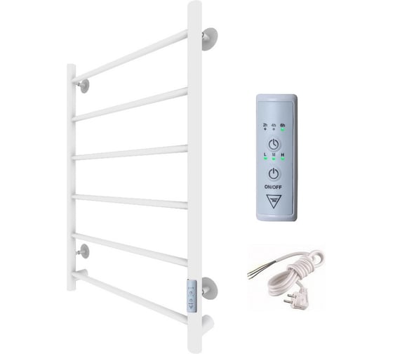 Изображение товара Полотенцесушитель Тругор Аспект Пэк сп 1 80x40 белый ВГП 00-00043626