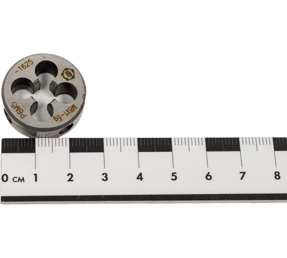 Изображение товара Плашка ООО "ТМТ ГРУПП" М8х1 Р6М5 6g 137165