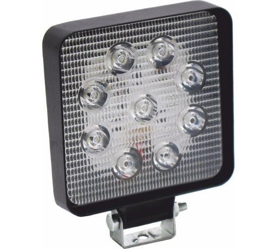 Изображение товара Светодиодная фара Вымпел WL-130S дальн. свет, кв., 9 LED по кругу, 27W 5265