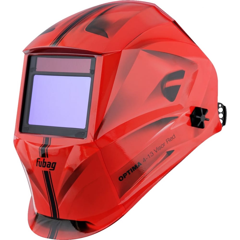 фото Маска сварщика хамелеон fubag optima 4-13 visor red 38437