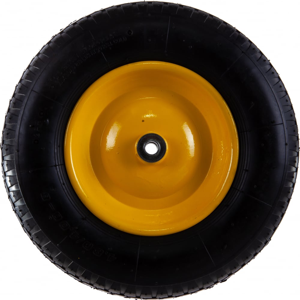 Колесо для строительной тачки арт. 99404 Biber колесо для тачки variant 12410 к99 2лс пу литое 3 25 3 00 8 с подшипником 20 мм