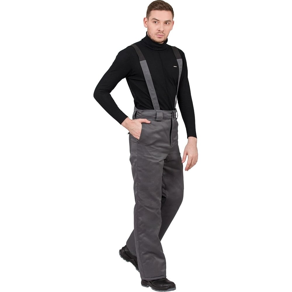 Изображение товара Брюки Эксперт Спецодежда Прим серые р68-70 утепленные водоотталкивающие