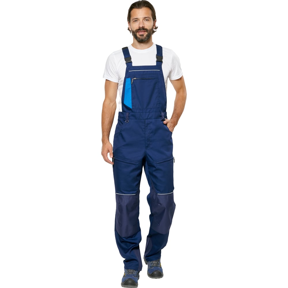 Изображение товара Полукомбинезон Эксперт Спецодежда Шелби Shelby, мужской, темно-синий, р. 60-62
