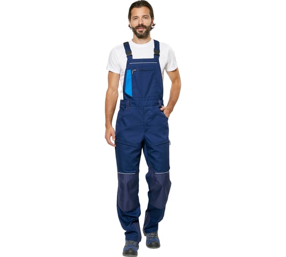 Изображение товара Полукомбинезон Эксперт Спецодежда Шелби Shelby, темно-синий, р. 44-46, рост 170-176 6446000072410