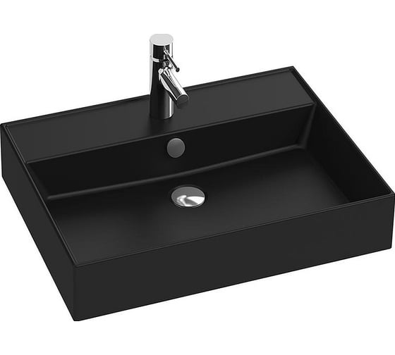 Изображение товара Раковина Jacob Delafon Vivienne EXBH112-NGM встраиваемые сверху 60 черная матовая 00316595