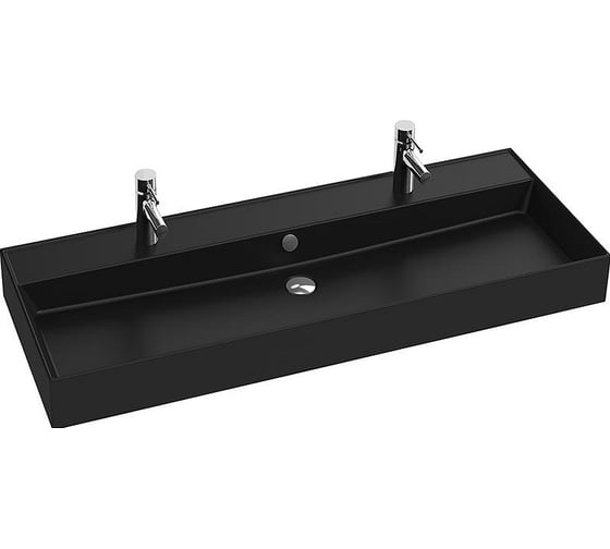 Изображение товара Раковина Jacob Delafon Vivienne EXBK112-NGM встраиваемые сверху 120, черная матовая 00316598