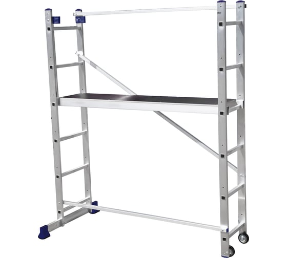 Изображение товара Лестница-помост, алюминиевая Алюмет 2х6 ступеней. Серия SM4006